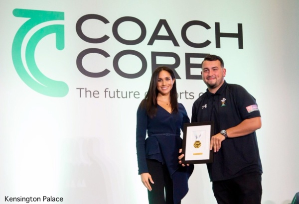 Itβs Oscar de la Renta for Coach Core Graduation - What Meghan Wore