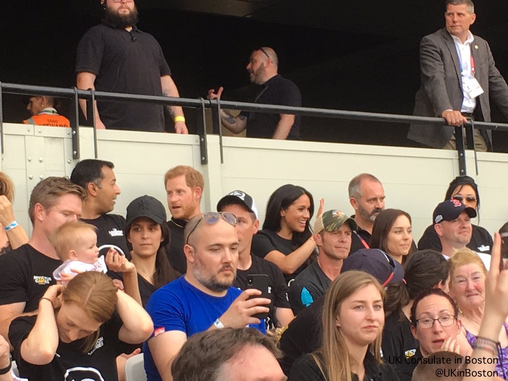 Meghan Makes Surprise Appearance at Red Sox/Yankees Game….in London!