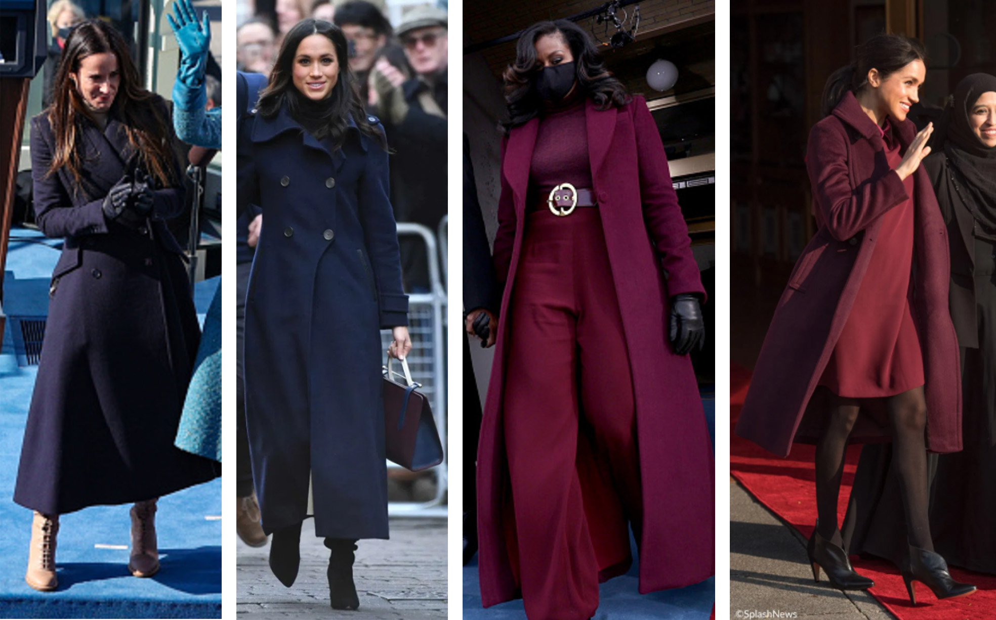 Duchess of Sussex Style Beautifully Reflected on Inauguration Day